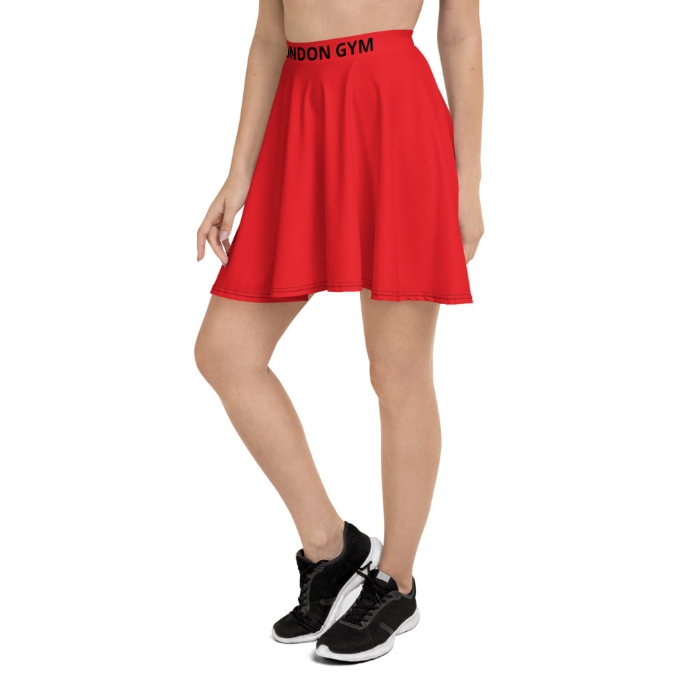 Women Skater Skirt Red
