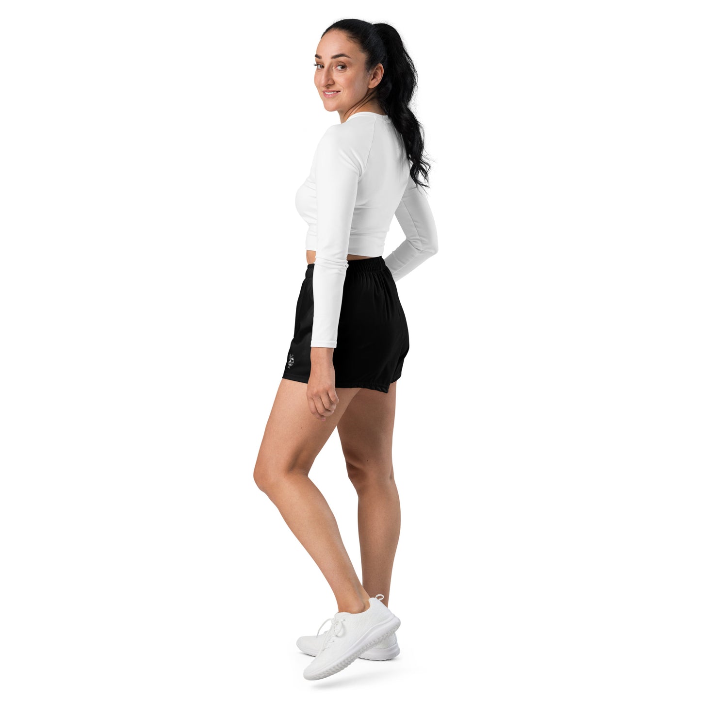 Women's Athletic Short Shorts Black