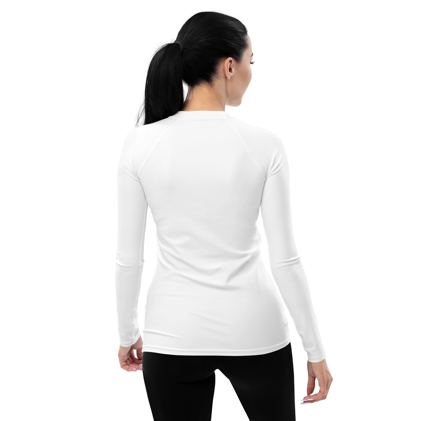 Women's Rash Guard White