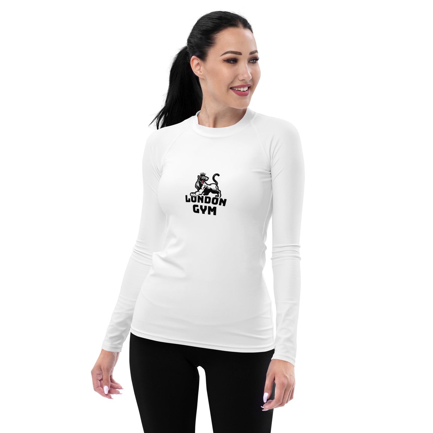 Women's Rash Guard White