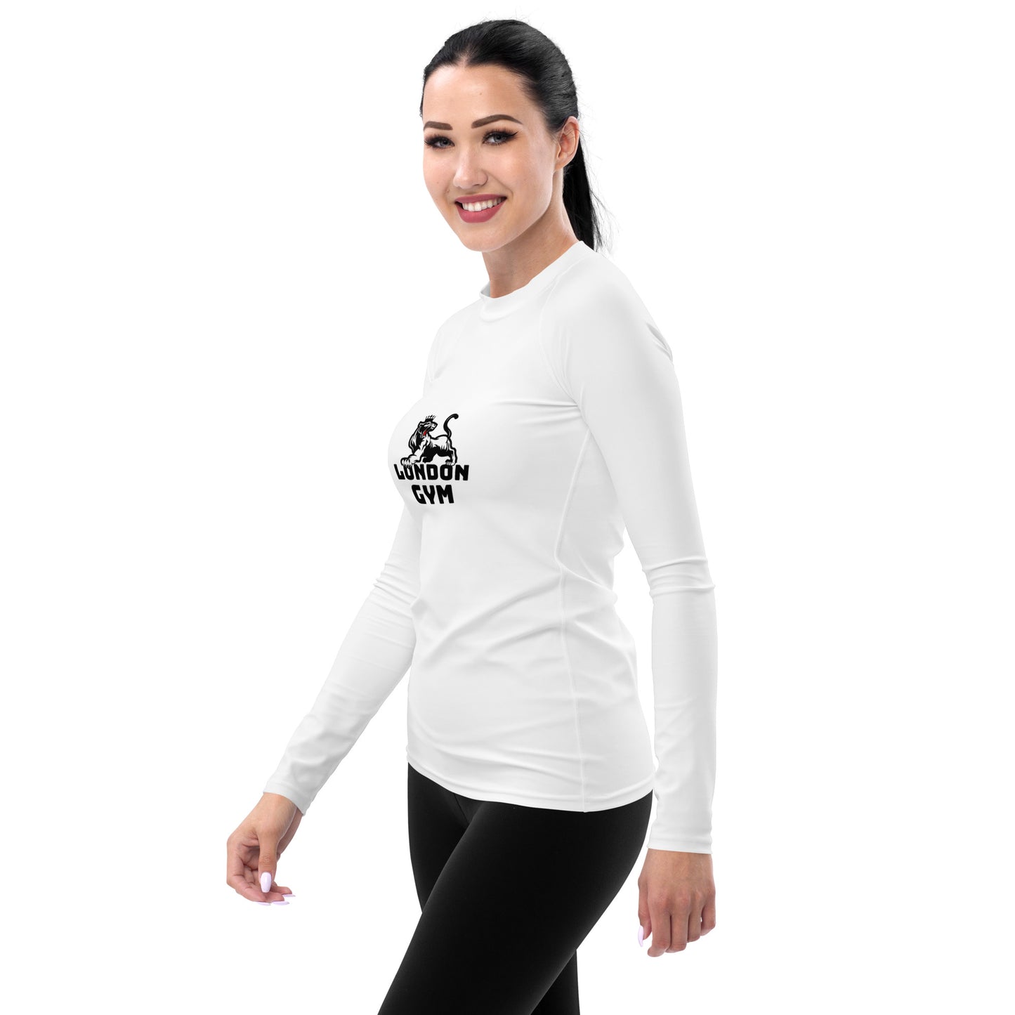 Women's Rash Guard White