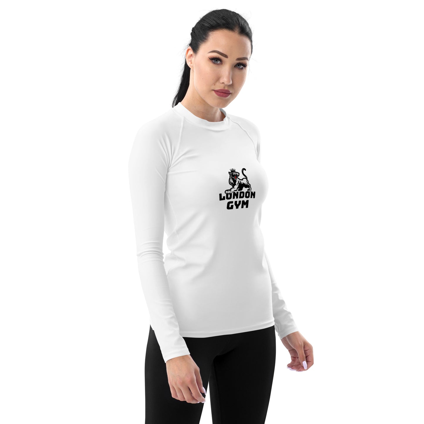 Women's Rash Guard White