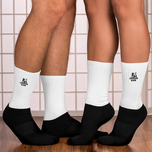Black Foot Sublimated Socks Unisex