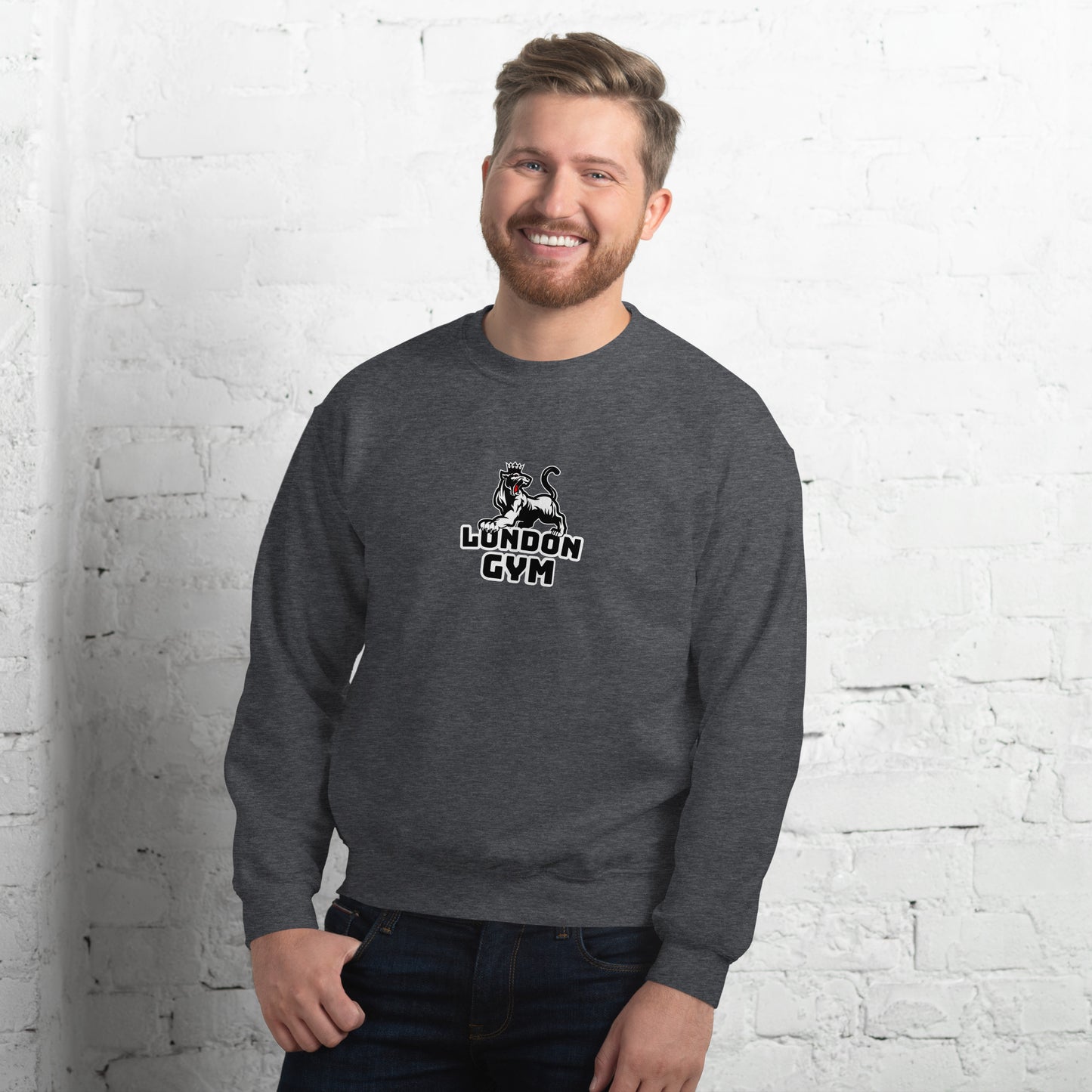 Men Crew Neck Sweatshirt  Colored