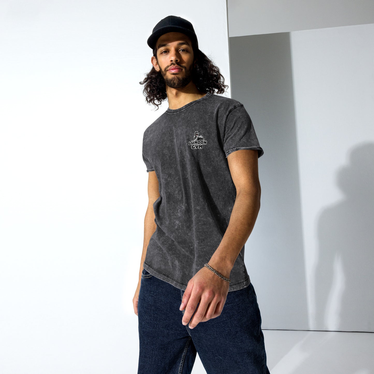 Stylish Denim Men T-Shirt