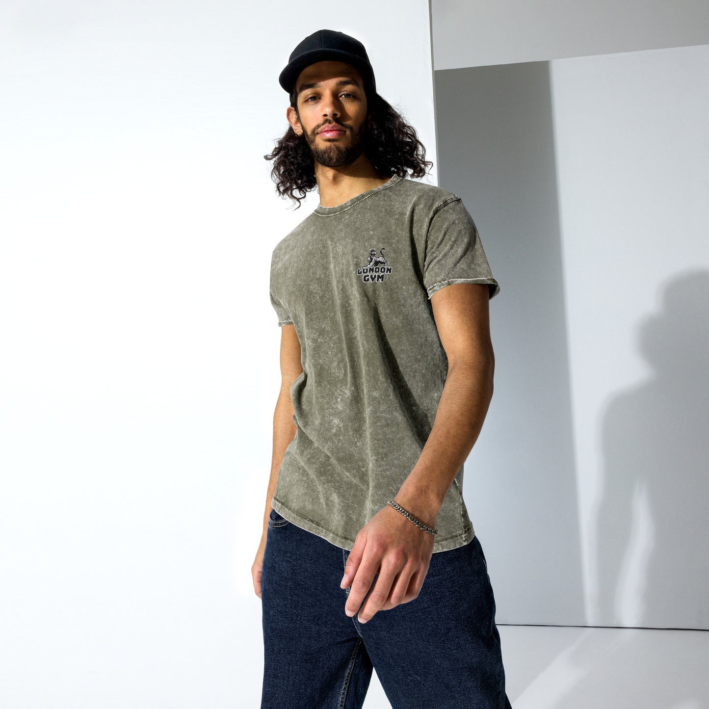 Stylish Denim Men T-Shirt