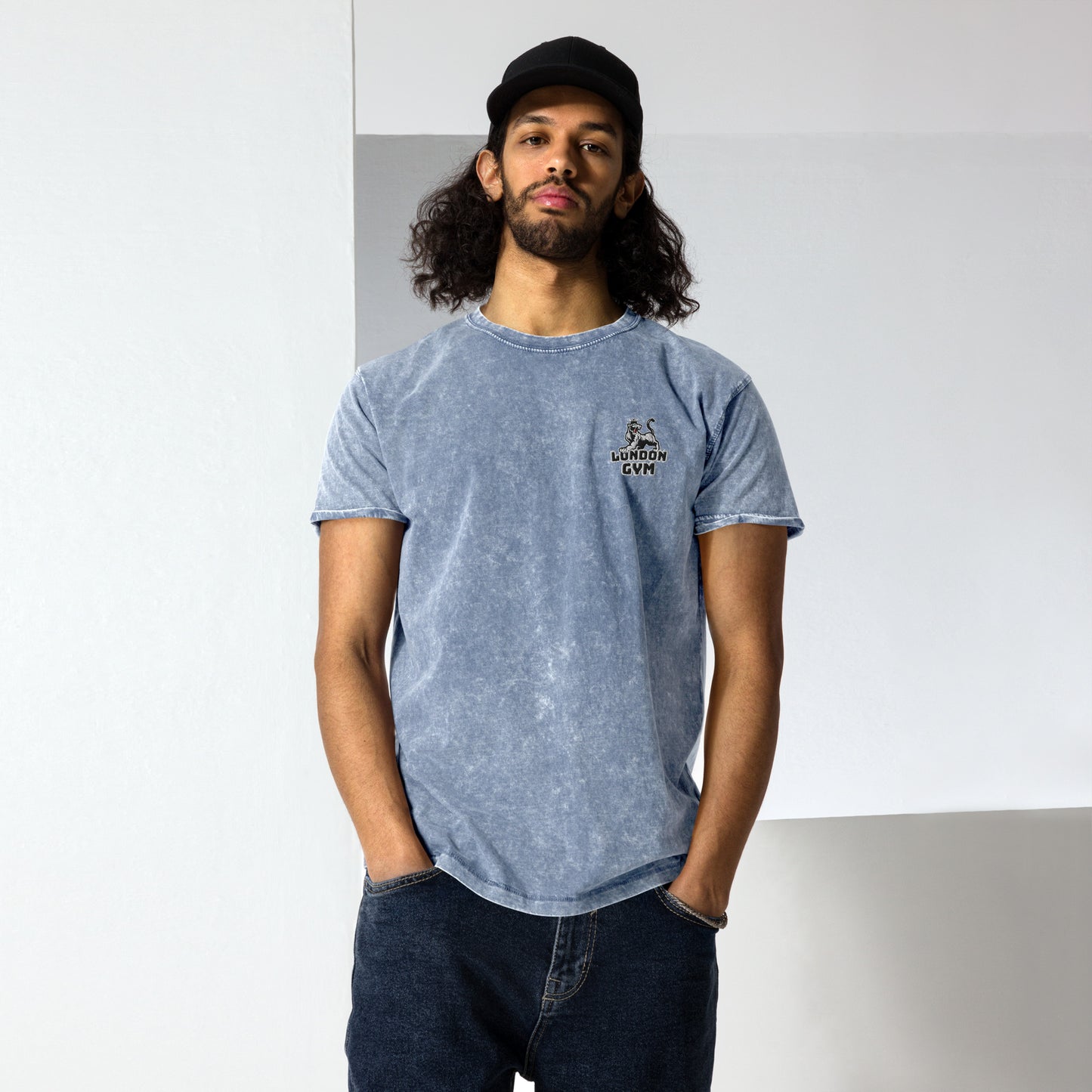 Stylish Denim Men T-Shirt