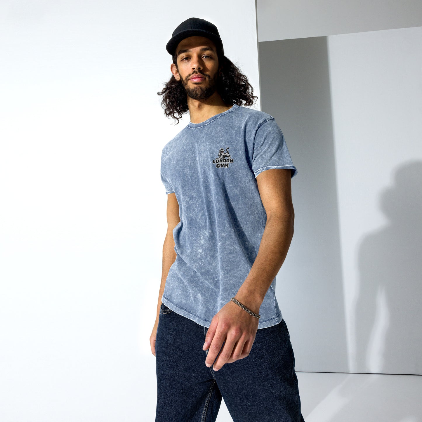 Stylish Denim Men T-Shirt