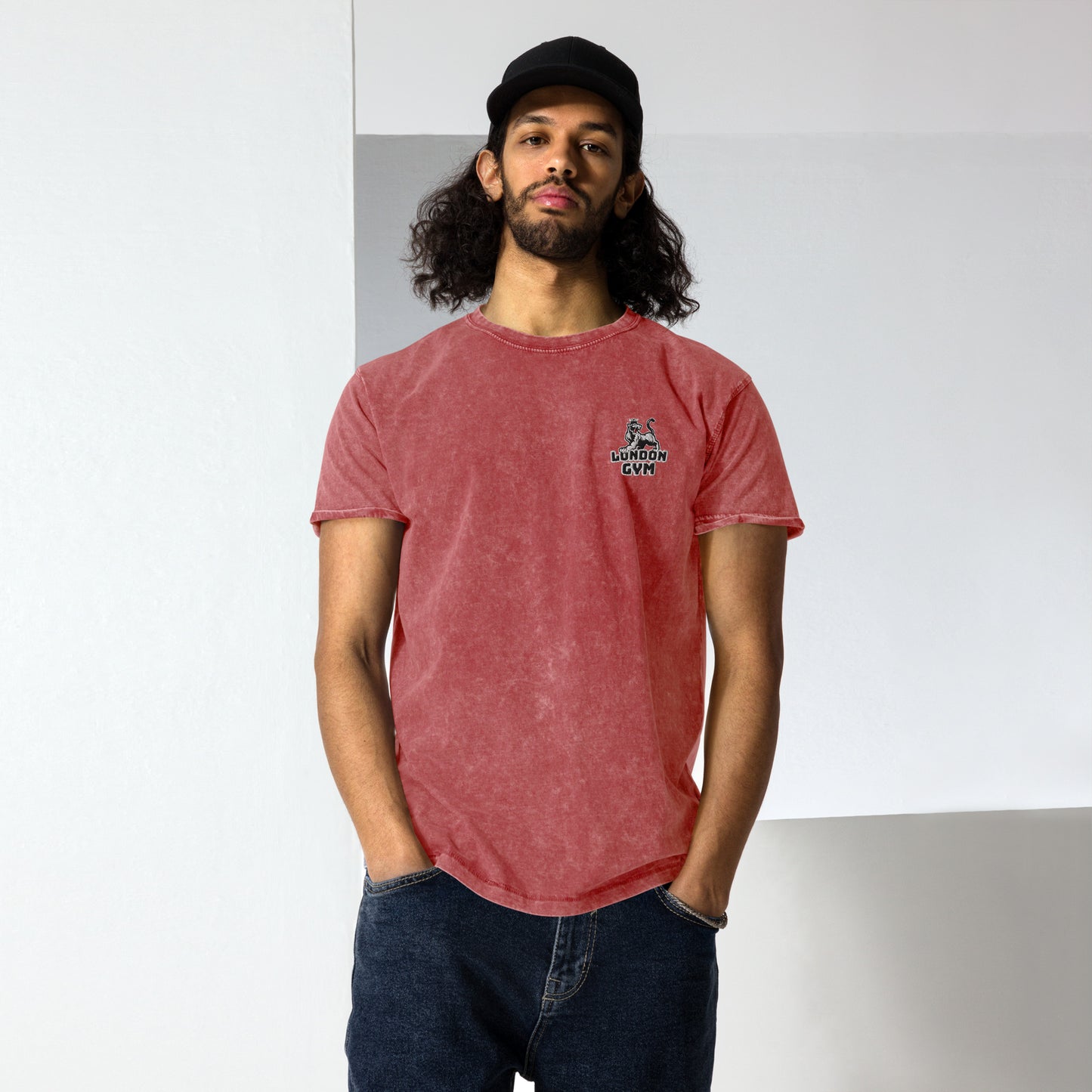 Stylish Denim Men T-Shirt