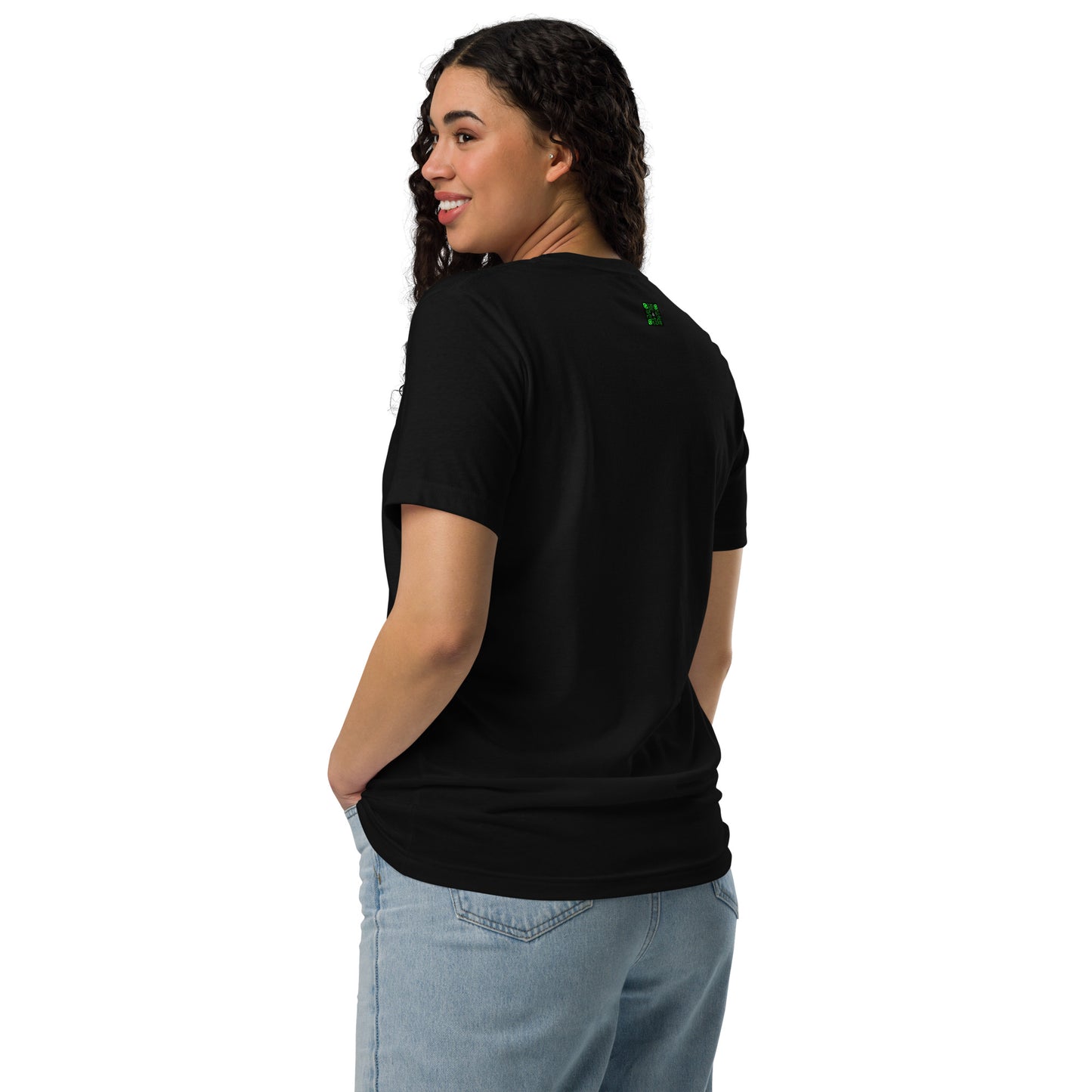 Eco-Friendly Unisex Black T-Shirt 100% Organic Cotton