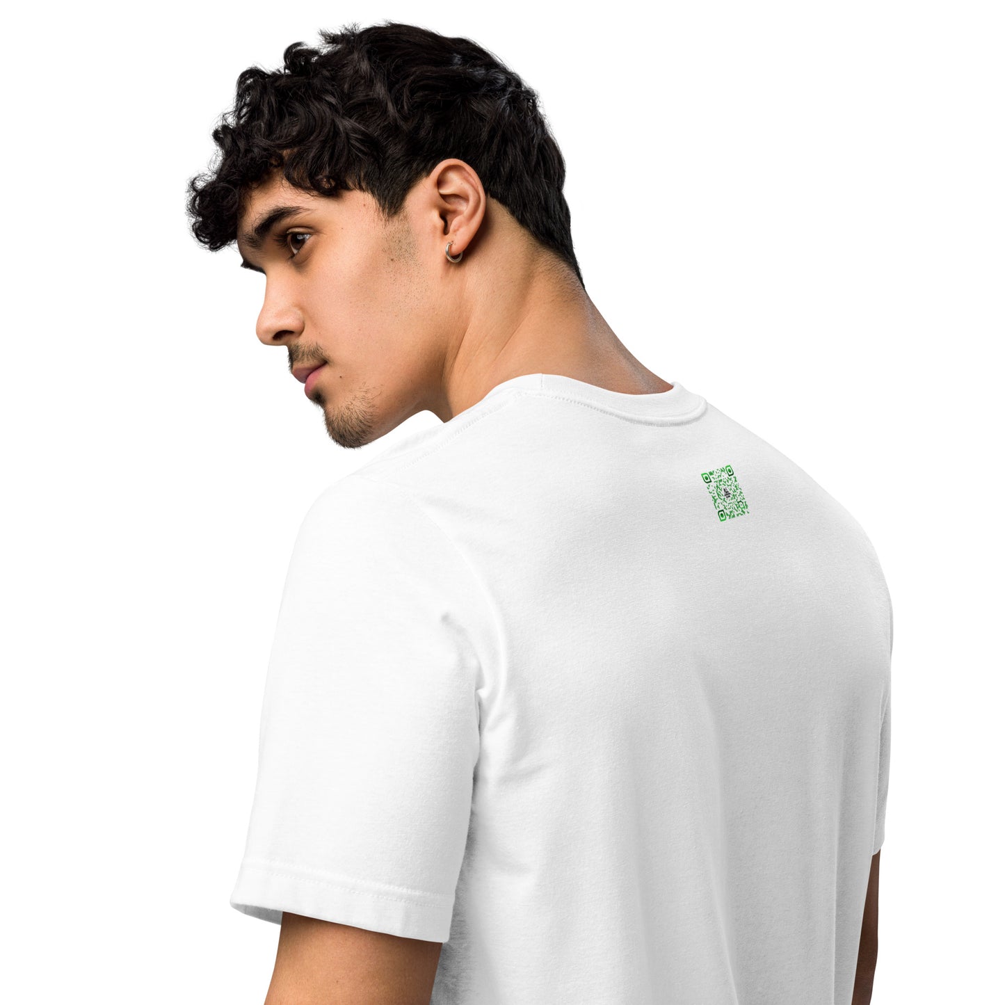 Eco-Friendly Unisex White T-Shirt 100% Organic Cotton