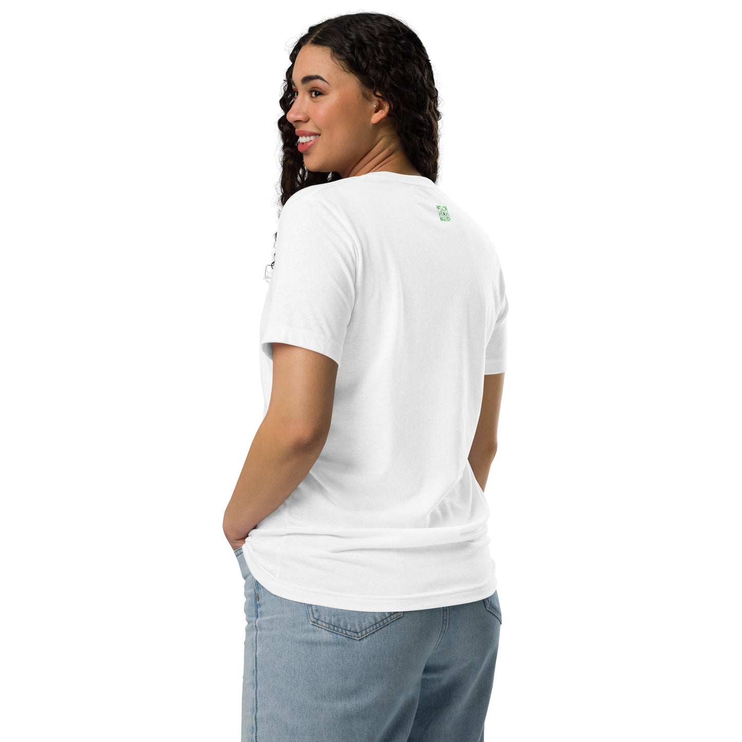 Eco-Friendly Unisex White T-Shirt 100% Organic Cotton