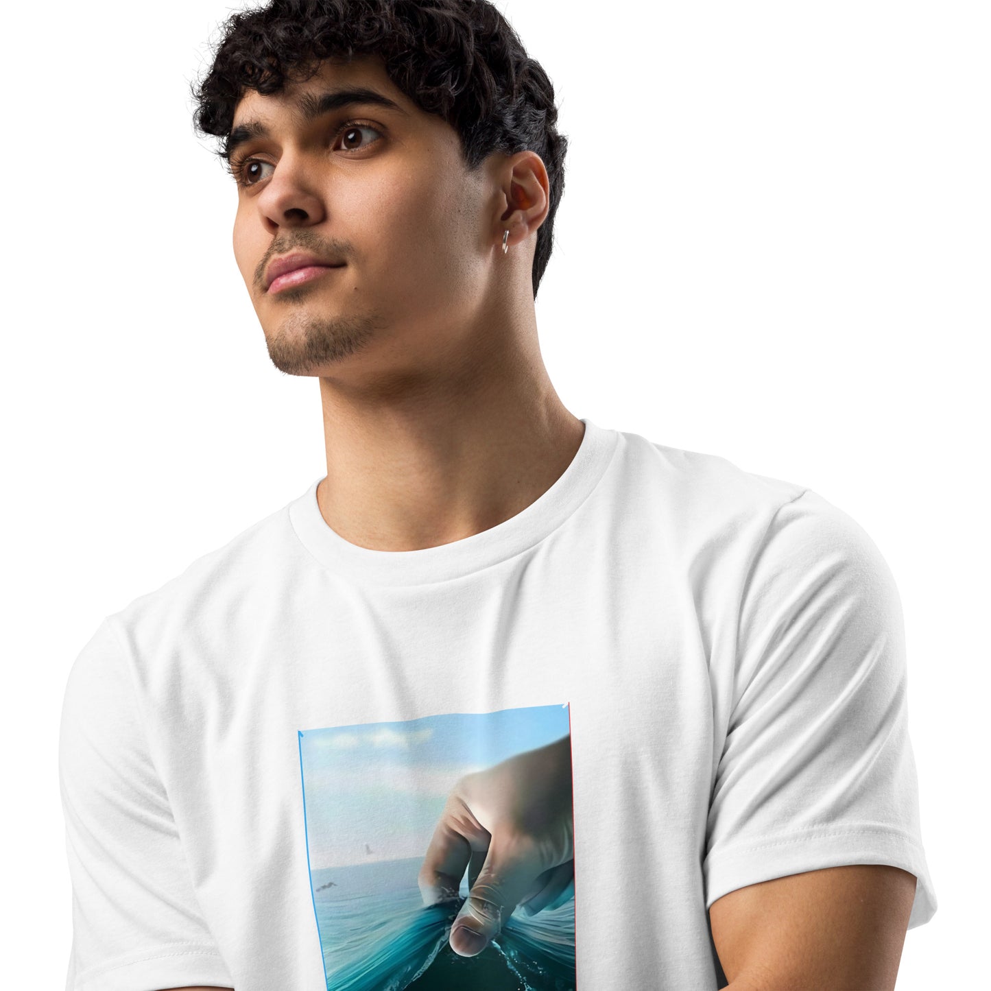 Eco-Friendly Unisex White T-Shirt 100% Organic Cotton