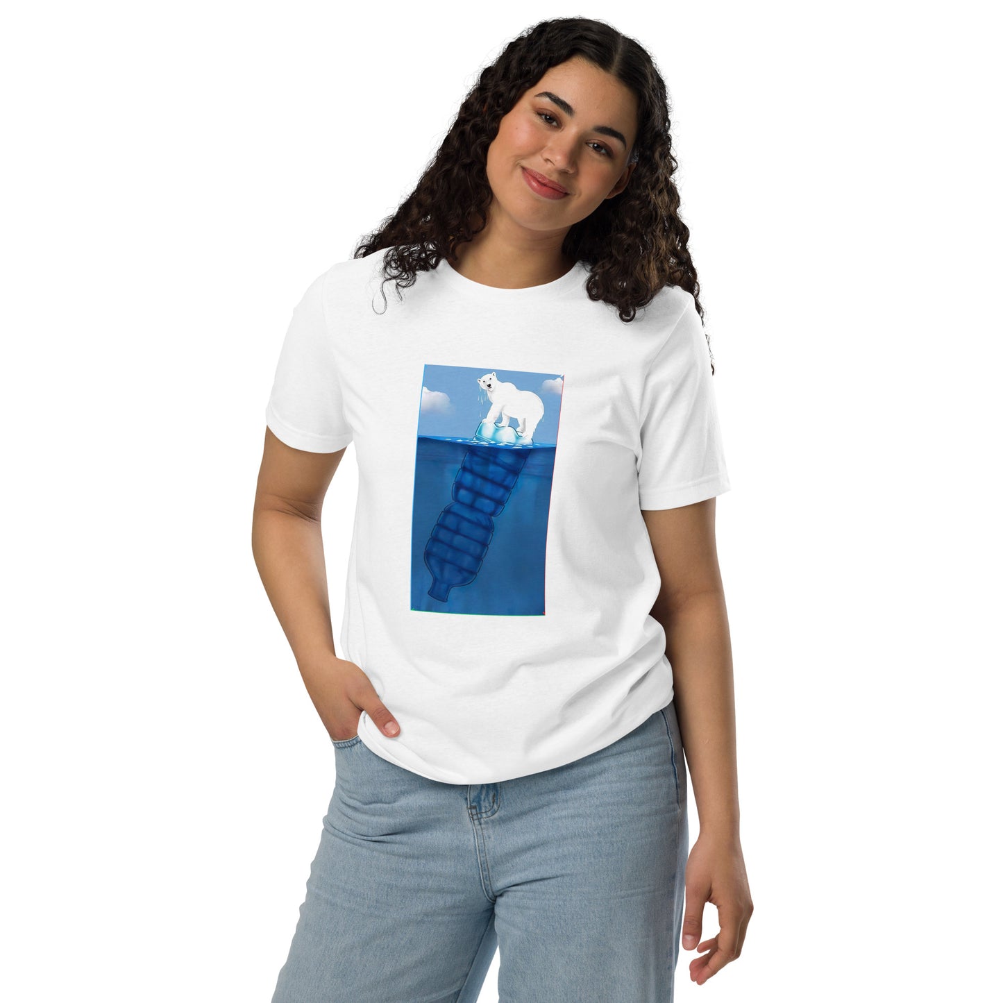 Eco-Friendly Unisex White T-Shirt 100% Organic Cotton