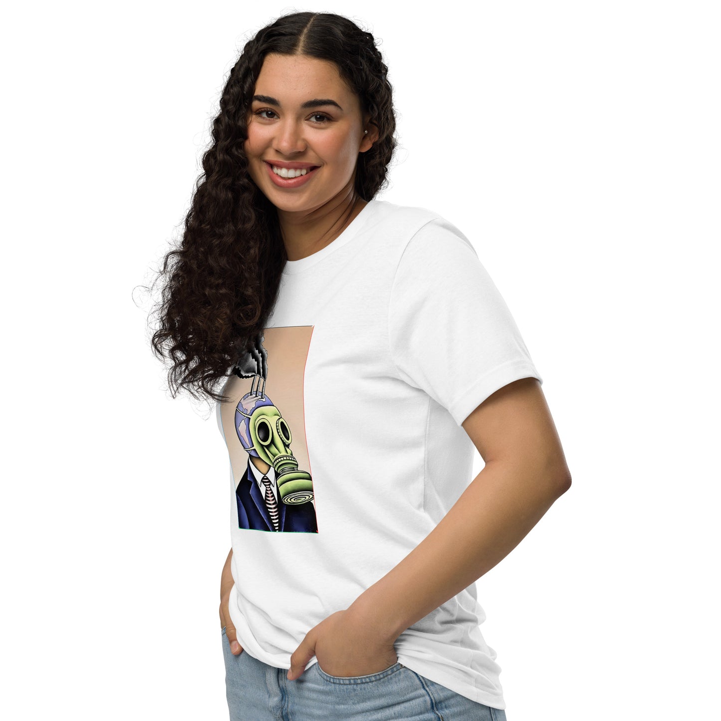 Eco-Friendly Unisex White T-Shirt 100% Organic Cotton