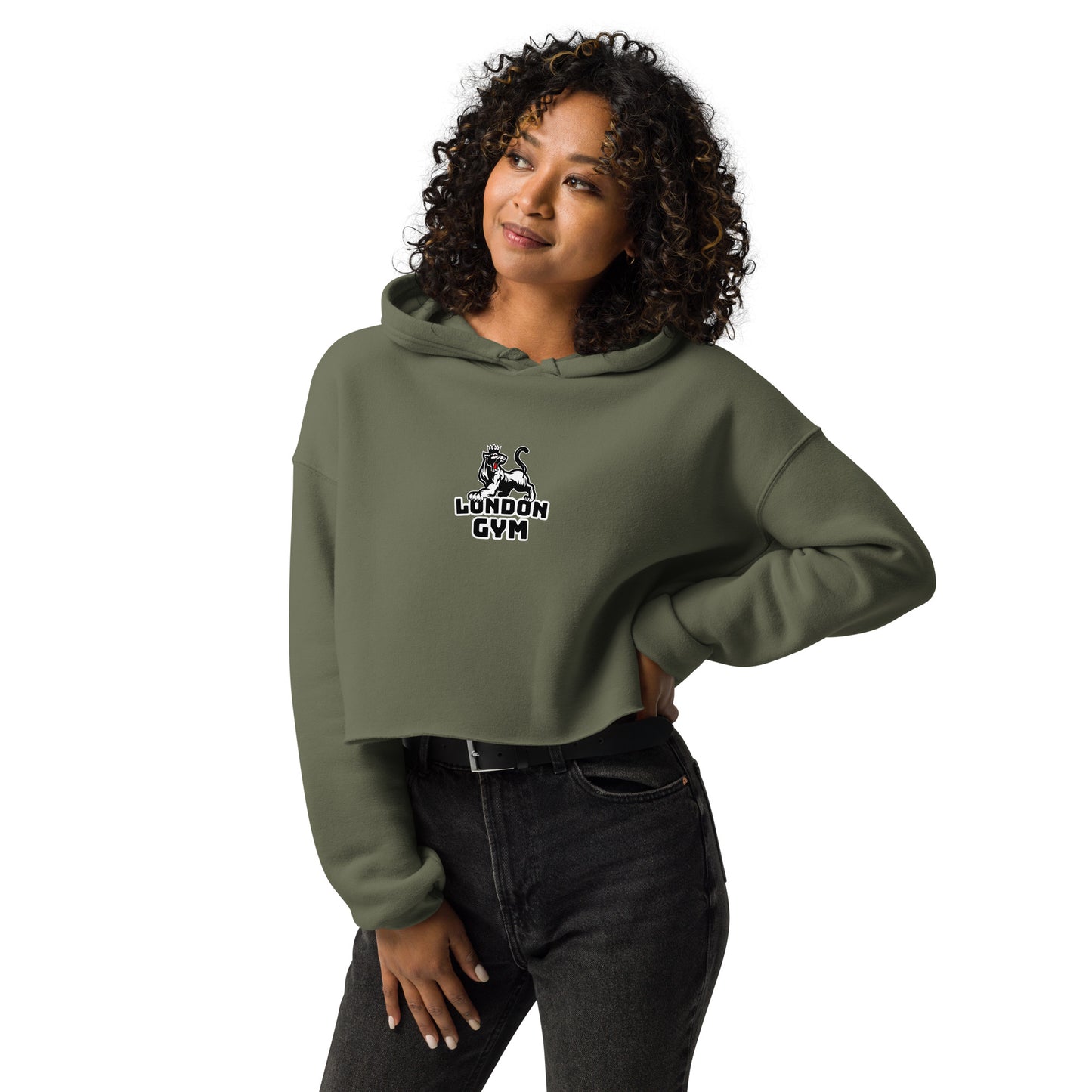 Women Cropped Hoodie