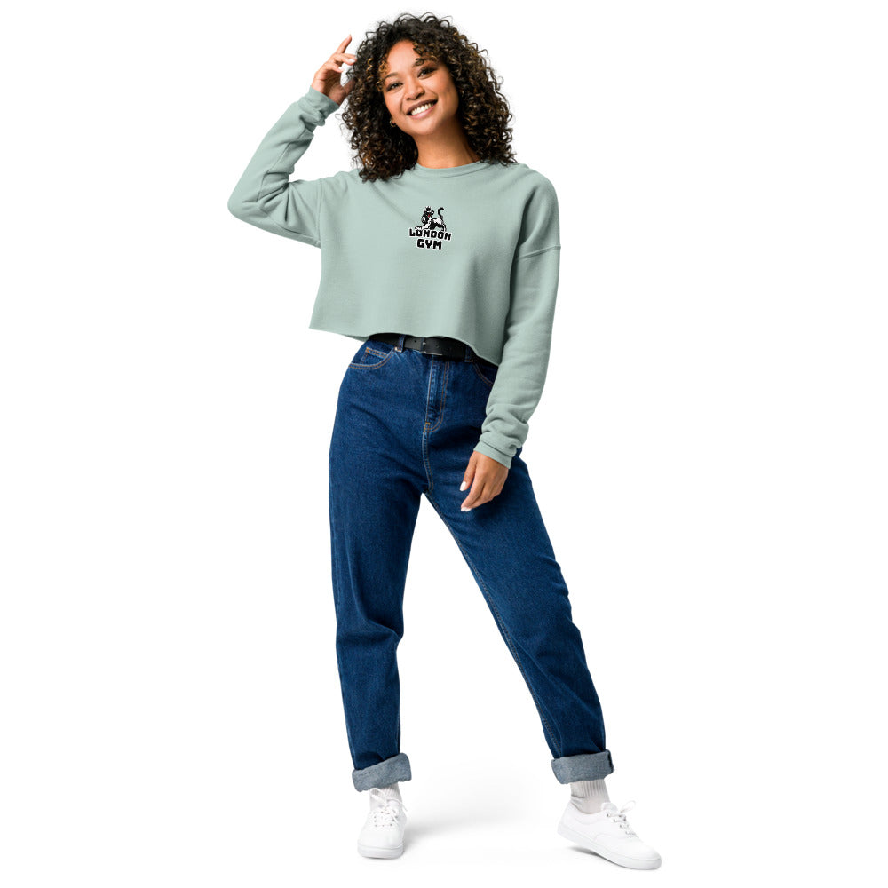 Women Crop Sweatshirt