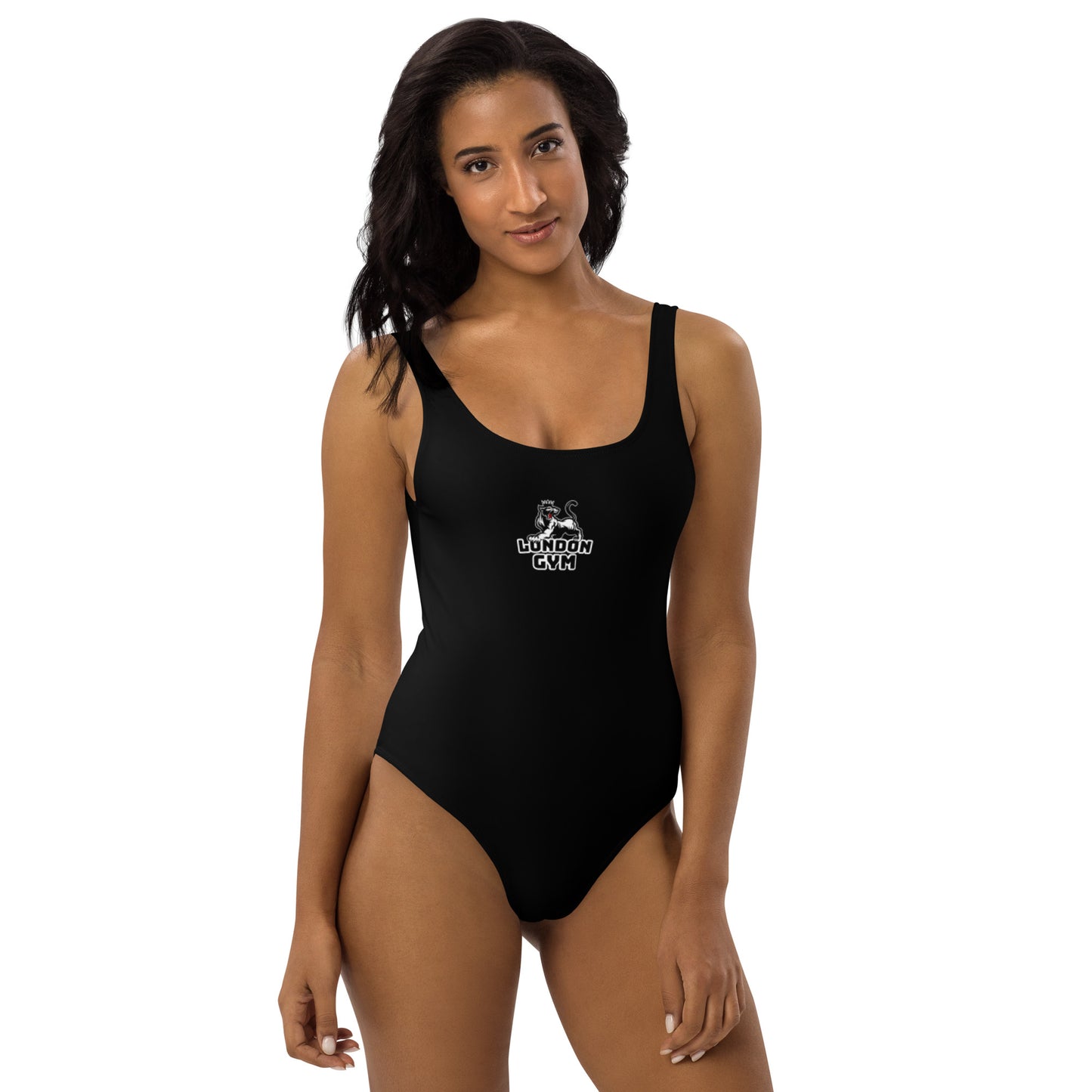 Women One-Piece Black Swimsuit