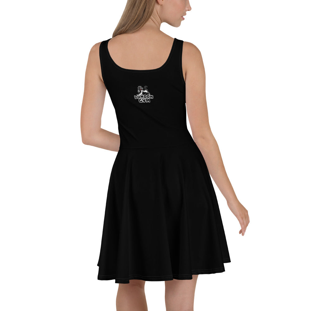 Women's  Skater Black Dress
